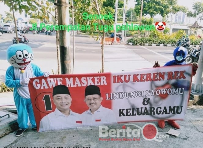 Senoek perempatan tugu pahlawan