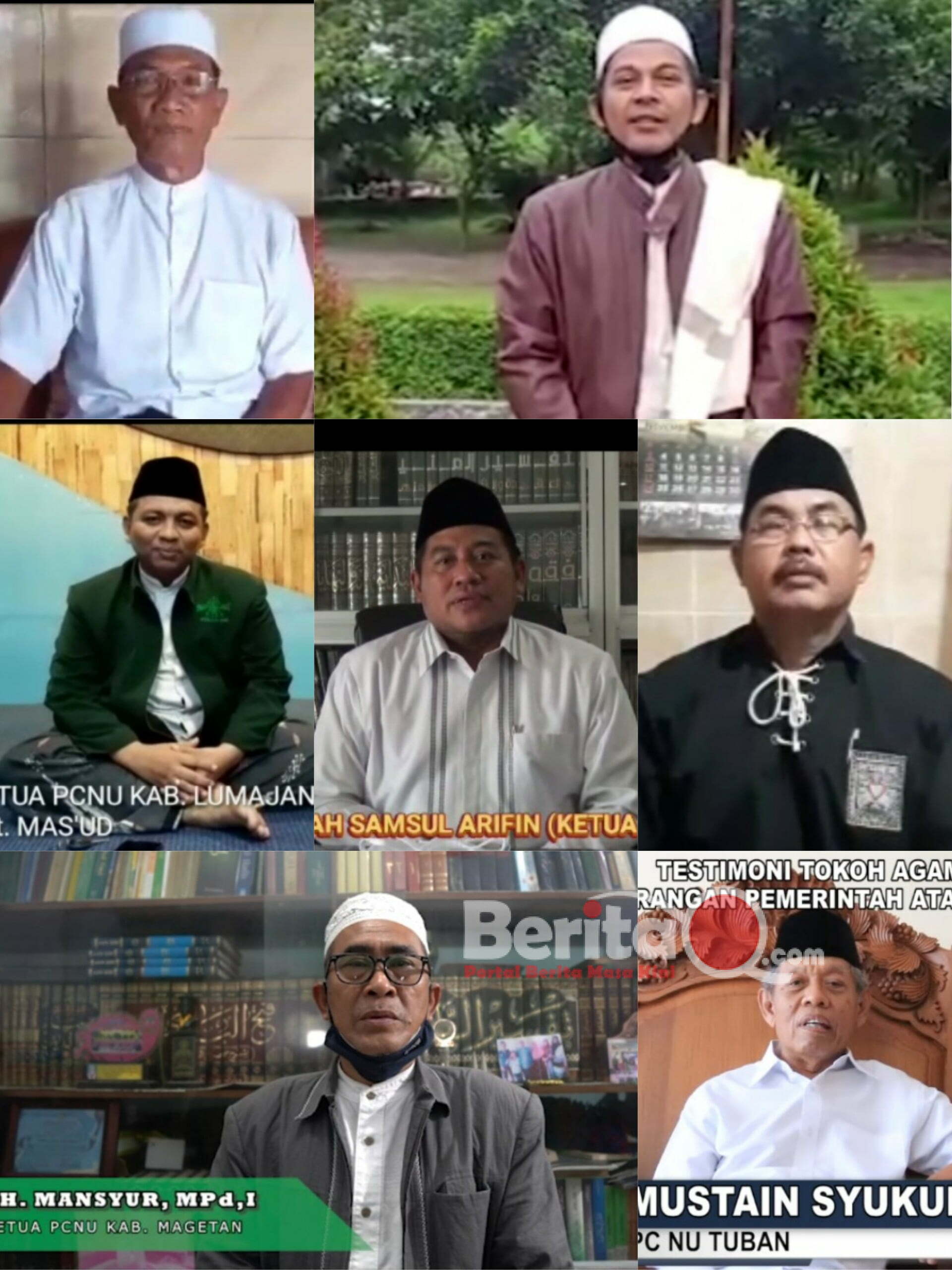 Para ulama yang mendukung pemerintah terkait FPI