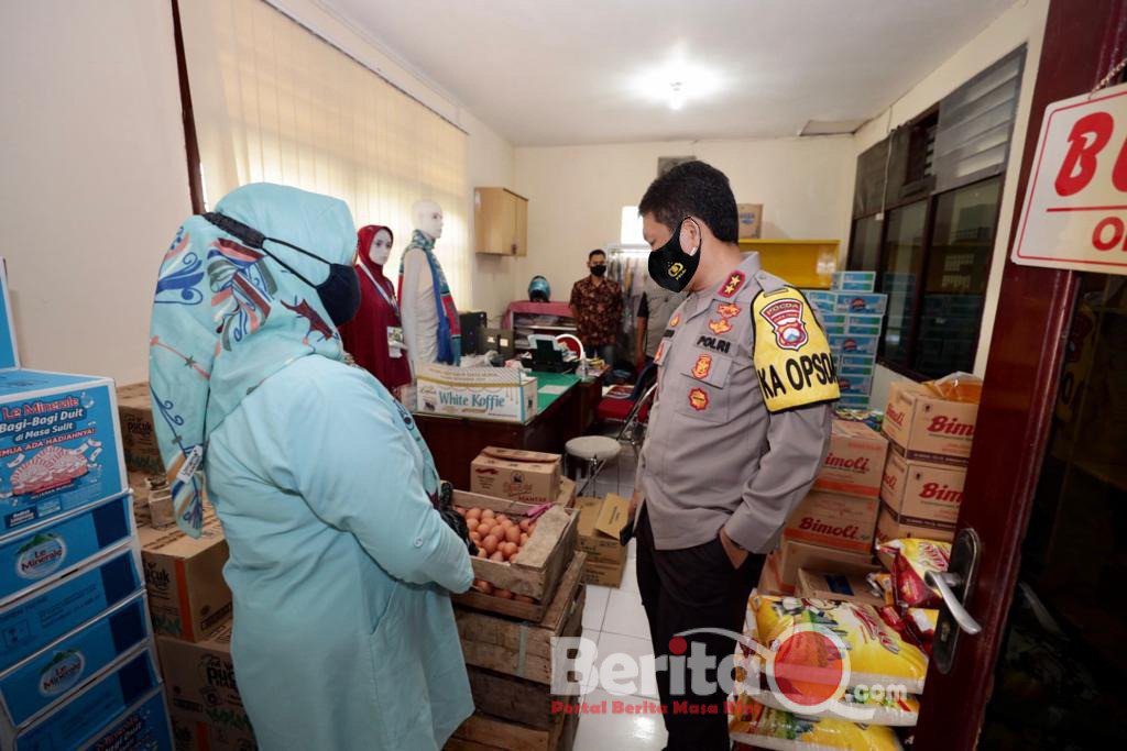 Kapolda Jatim Irjen pol Nico Afinta sedang cek aktivitas di Primkopol