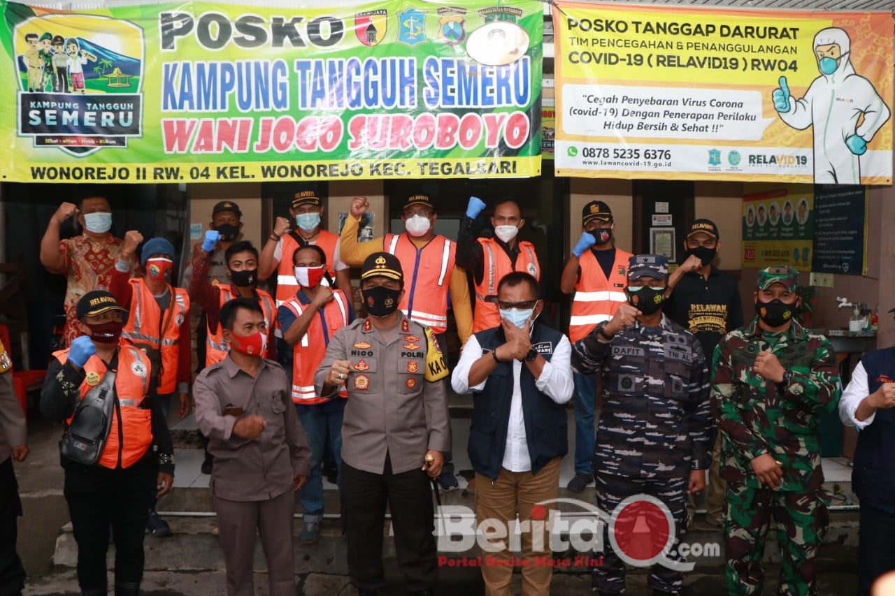 Kapolda Jatim Irjen pol Nico Afinta hidupkan kampung tangguh