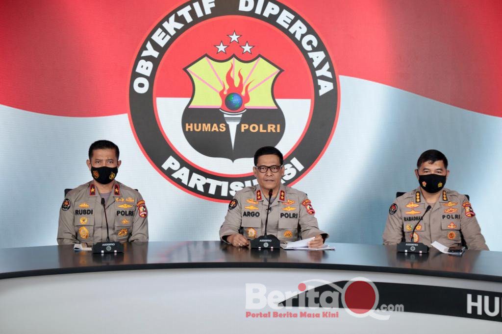 Kadiv Humas Polri Irjen Pol Argo Yuwono menyatakan berita hoax terkait Lockdown Jakarta