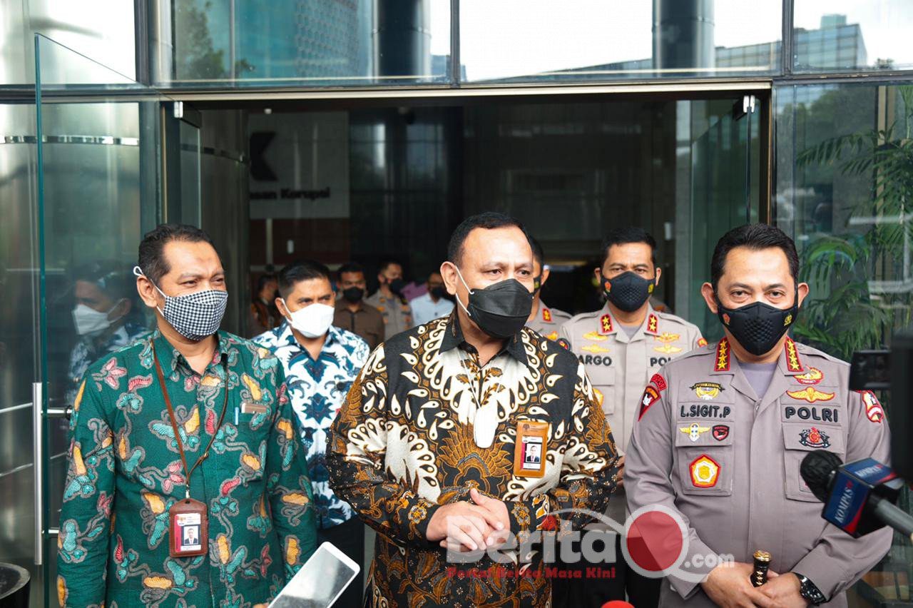 Kapolri sambangi KPK jalin kerjasama antara penegak hukum untuk tangani kasus korupsi