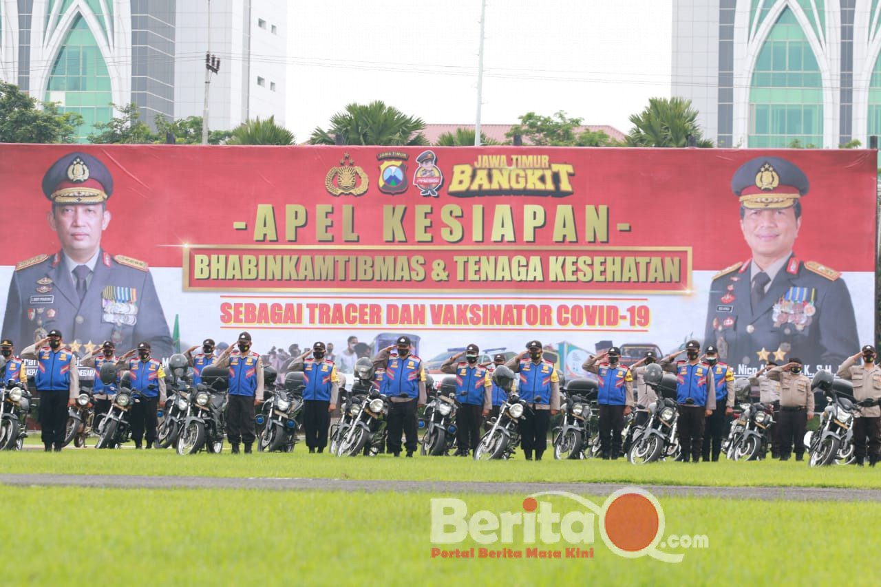 Apel kesiapan Bhabinkamtibmas dan tenaga kesehatan