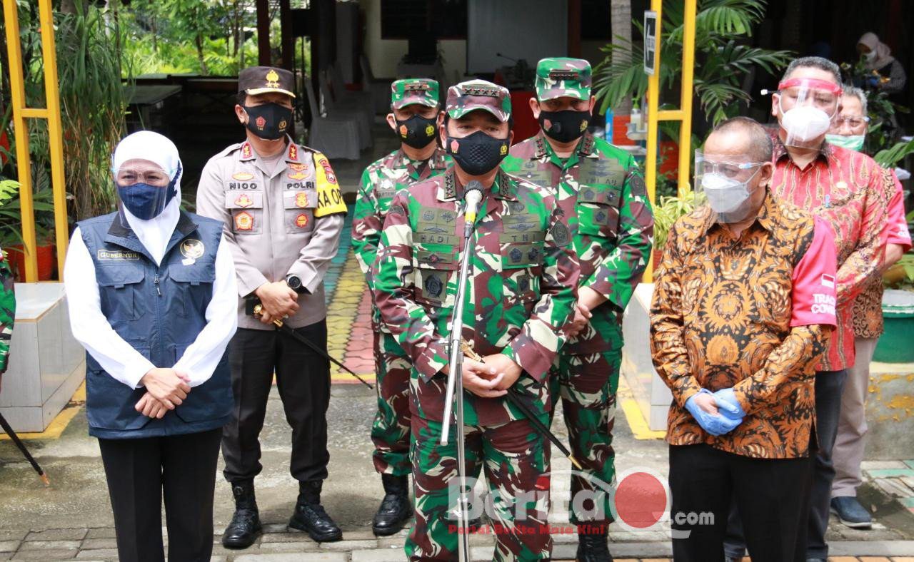 Panglima TNI perketat Prokes RT yang masuk zona merah