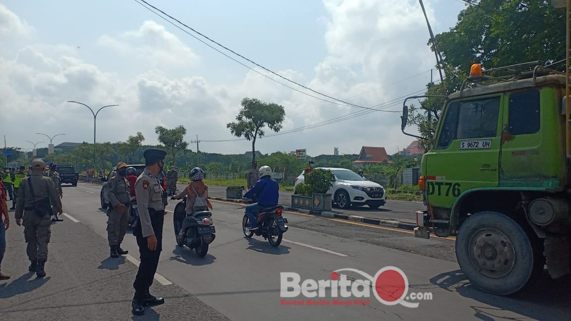 Polres Gresik gelar Ops Yustisi dalam penanganan penularan Covid-19