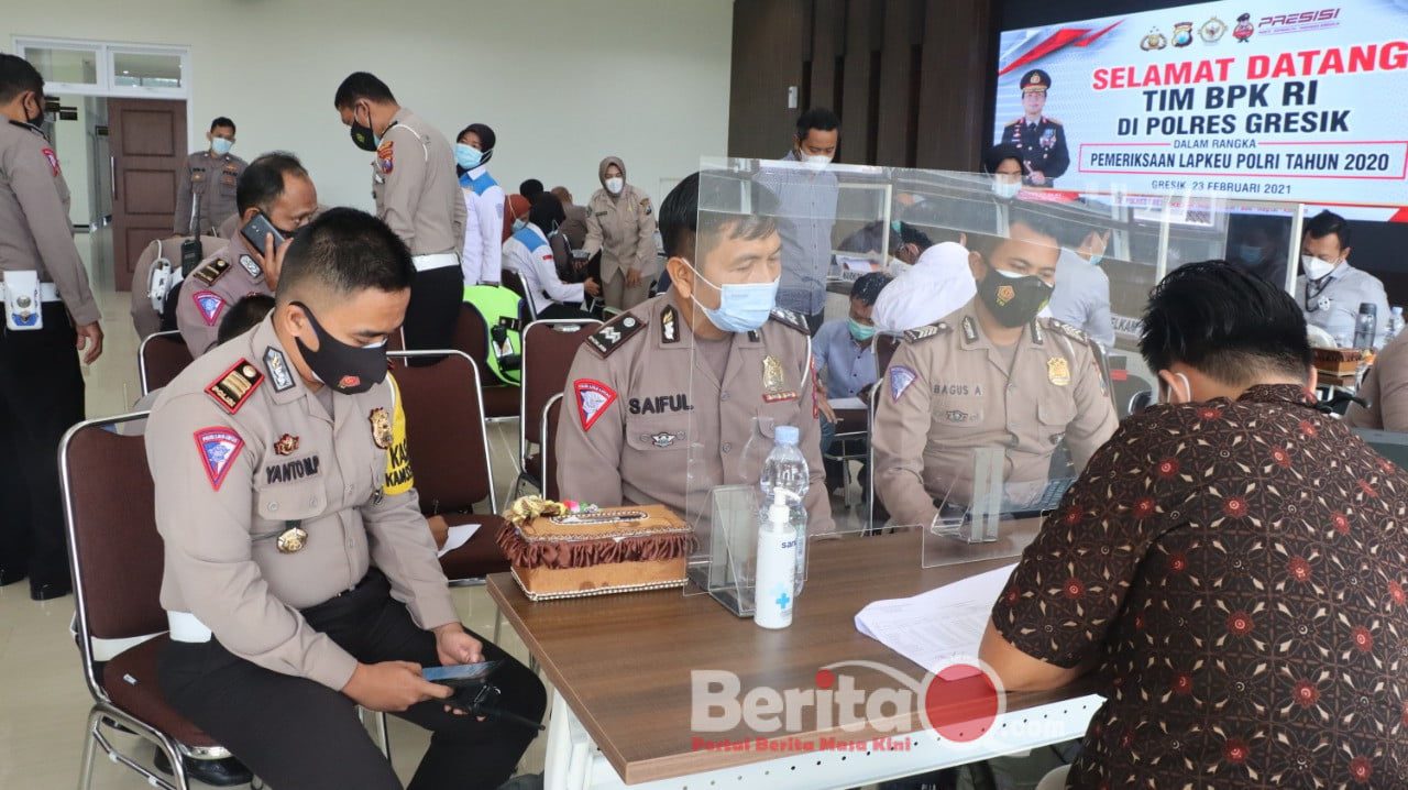 BPK RI lakukan pemeriksaan laporan keuangan Polri di Polres Gresik