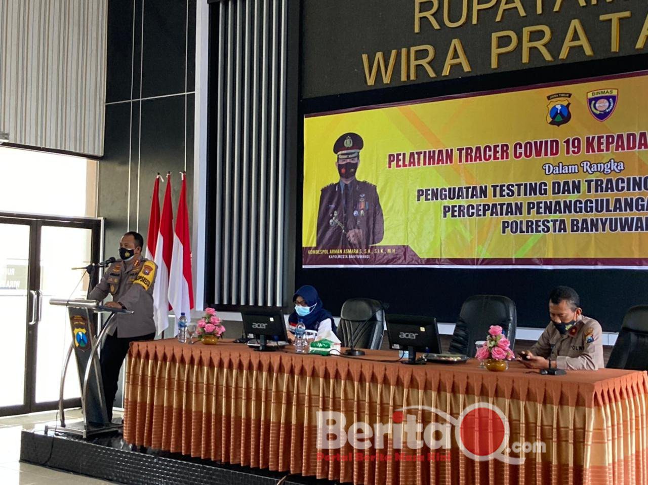 Pelantikan Tracer untuk bekali Bhabinkamtibmas hadapi Covid-19