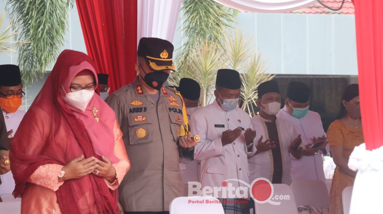 Kapolres Gresik hadir dalam rangka HUT Kota Gresik ke-534 dan Pemda ke-47