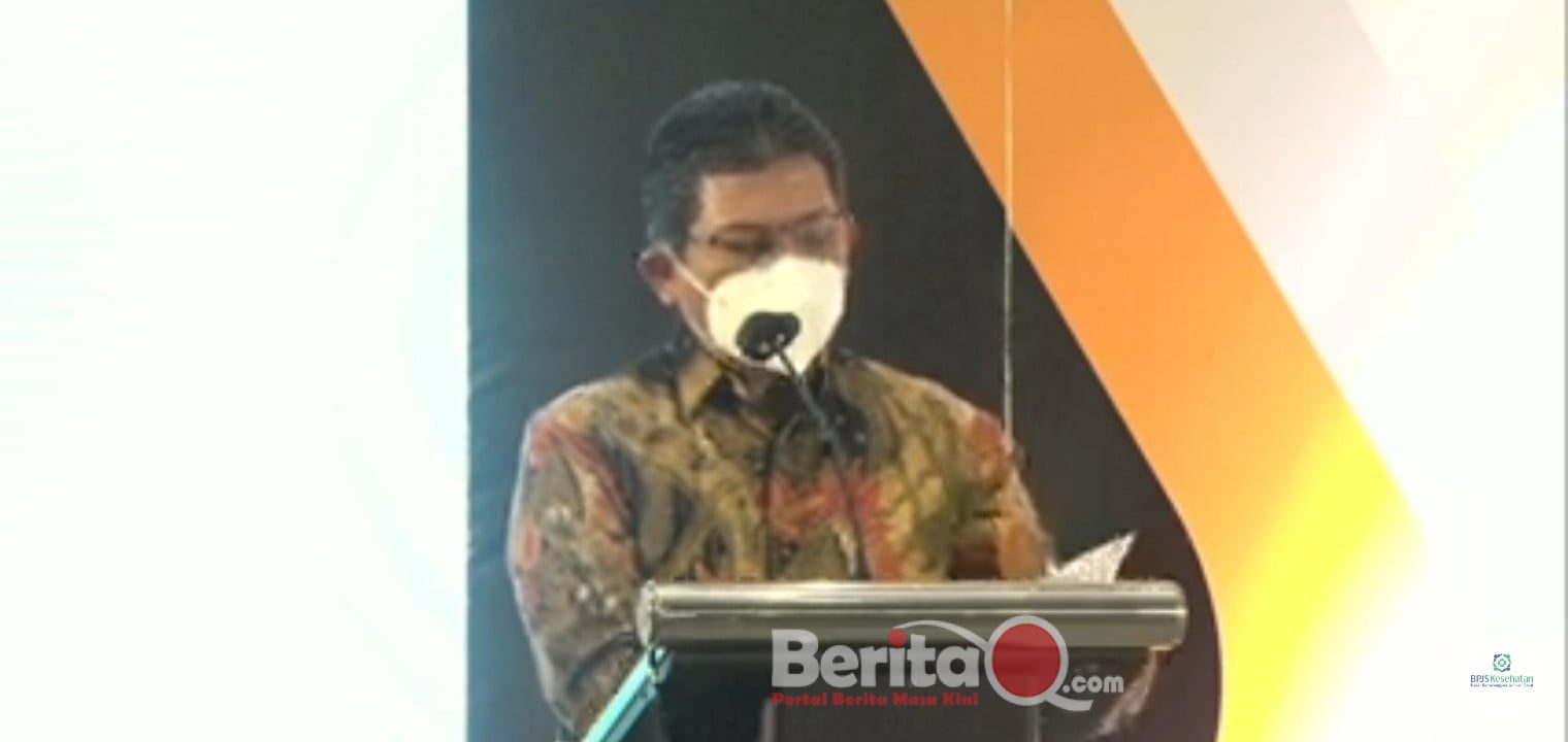 Ket foto: direktur utama BPJS kesehatan Ali ghufron Mukti.(doc/SC/ius)