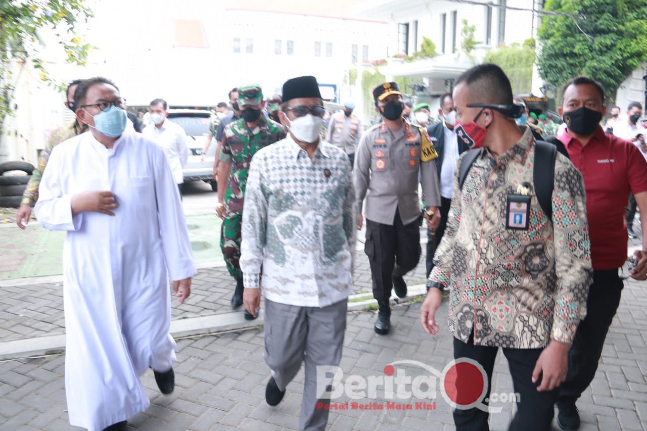 Menkopolhukam Mahfud MD kunker ke Jatim didampingi Forkopimda Jatim