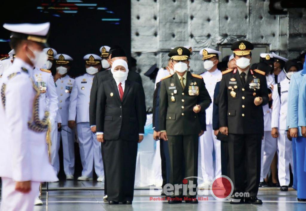 Forkopimda Jatim ikuti upacara tabur bunga peringati hari Dharma Samudera