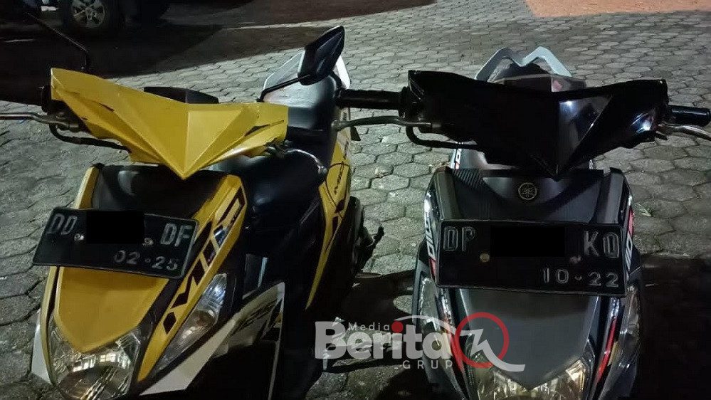 Barang bukti yang diamankan