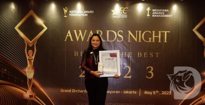 Dewi Sartika Pasande, Terima Penghargaan Women Entrepreneur Award Indonesia 2023