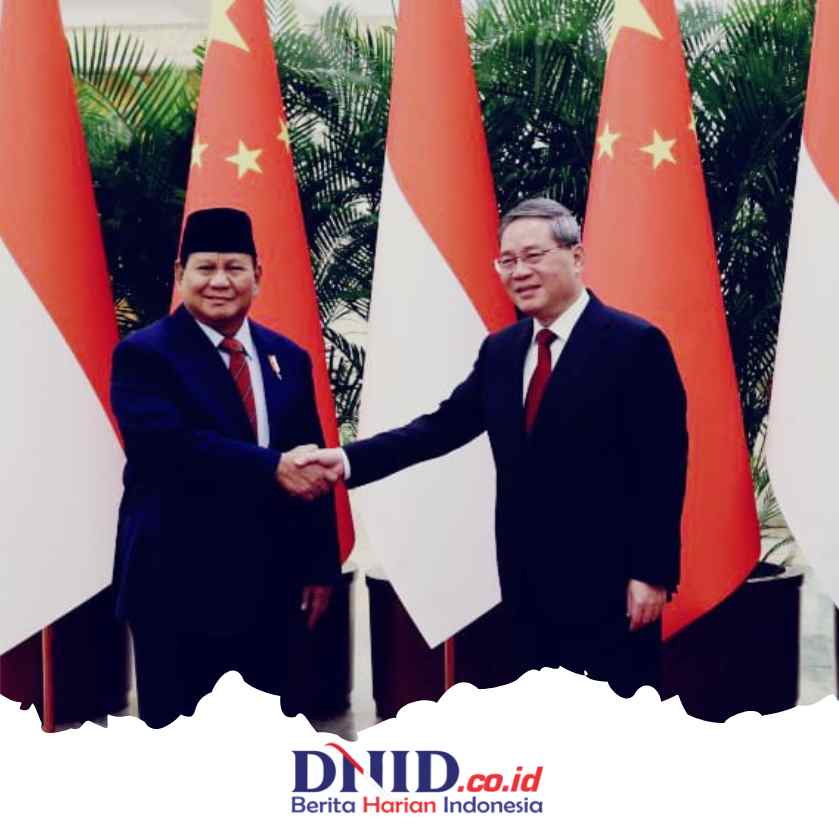 Usai Temui Presiden China, Menhan Prabowo Temui PM China Li Qiang ...