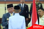 Kukuhkan 70 Anggota Paskibraka Gowa,Bupati Adnan Harap Sukses Kibarkan Bendera di HUT RI Ke-79