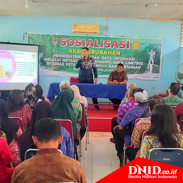 Sosialisasi Aksi Perubahan Oleh Yusuf Afandi, SP., MM. Sekretaris DKPP Kabupaten Melawi (dok-Ist)