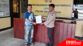 M. Syaiful Khair Laporkan Akun Penipu ke Polisi (Ist,dok)