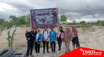 Mahasiswa Teknik Sipil UBB Sambutan Positif Kegiatan Program PRAJA WIBAWA GREEN SPORT CENTER