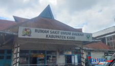 Ket foto : gedung rsud kabupaten karo.(ius)