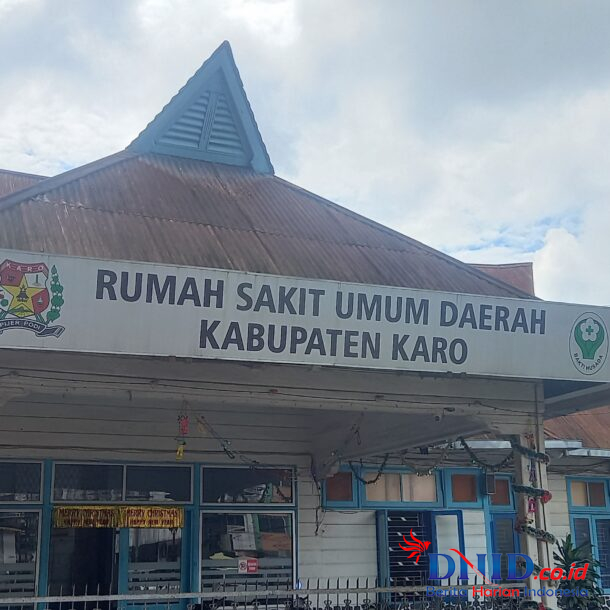 Ket foto : gedung rsud kabupaten karo.(ius)