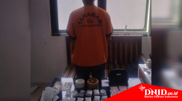 Miliki Belasan Paket Sabu Seberat 90.27 Gram,Subhat Diamankan Ditresnarkoba Polda Babel