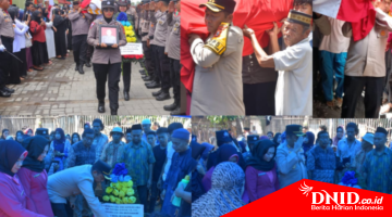 Polres Bulukumba Gelar Upacara Kedinasan, Kapolres Turut Usung Jenazah Ipda Burhan Umar