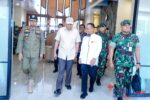Gubernur Andi Sudirman Sulaiman Sambut Kedatangan Menteri Pertahanan di Sulsel